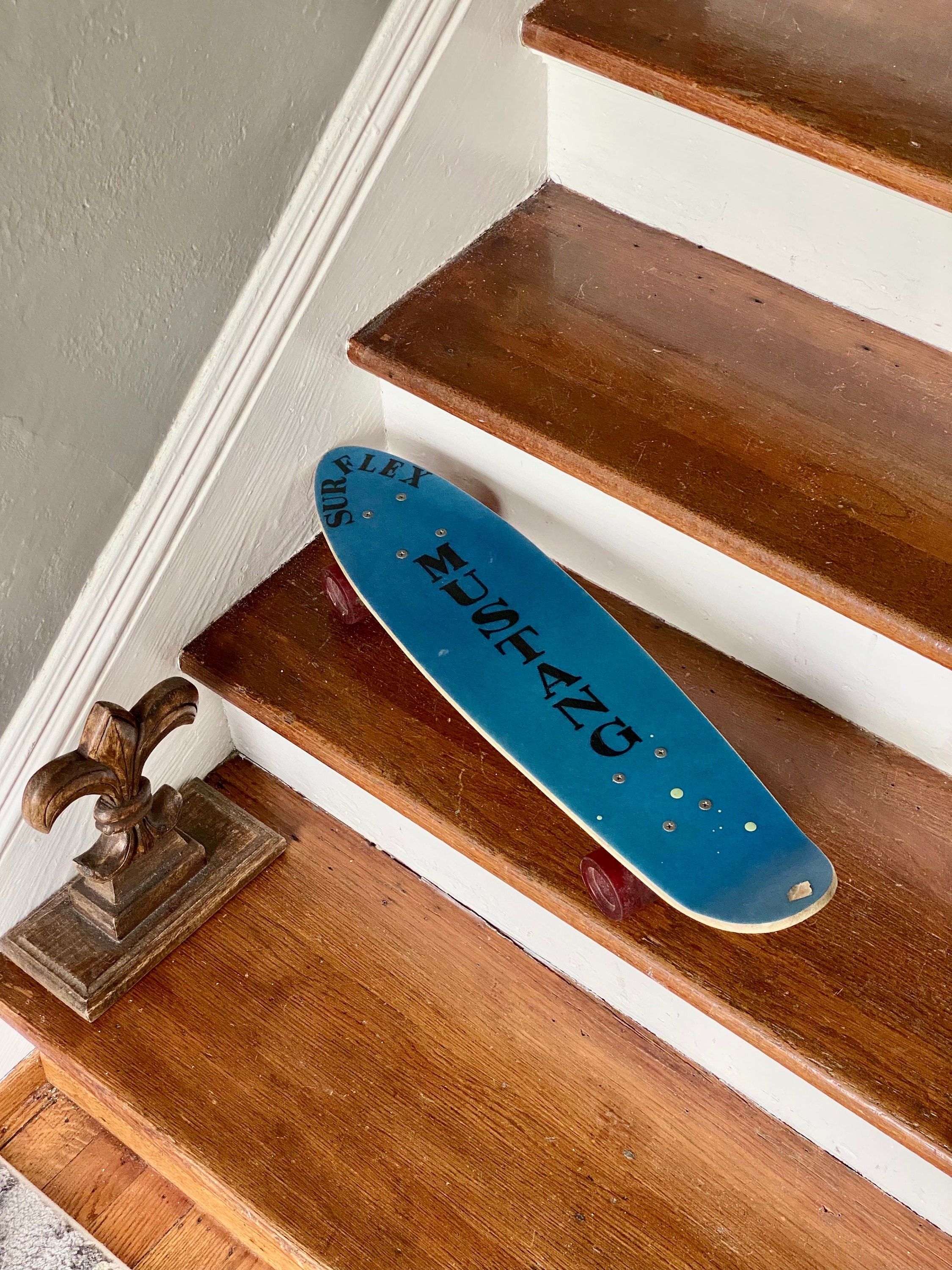 Fabulous Blue Surflex Mustang Skateboard Vintage Beauty - Etsy