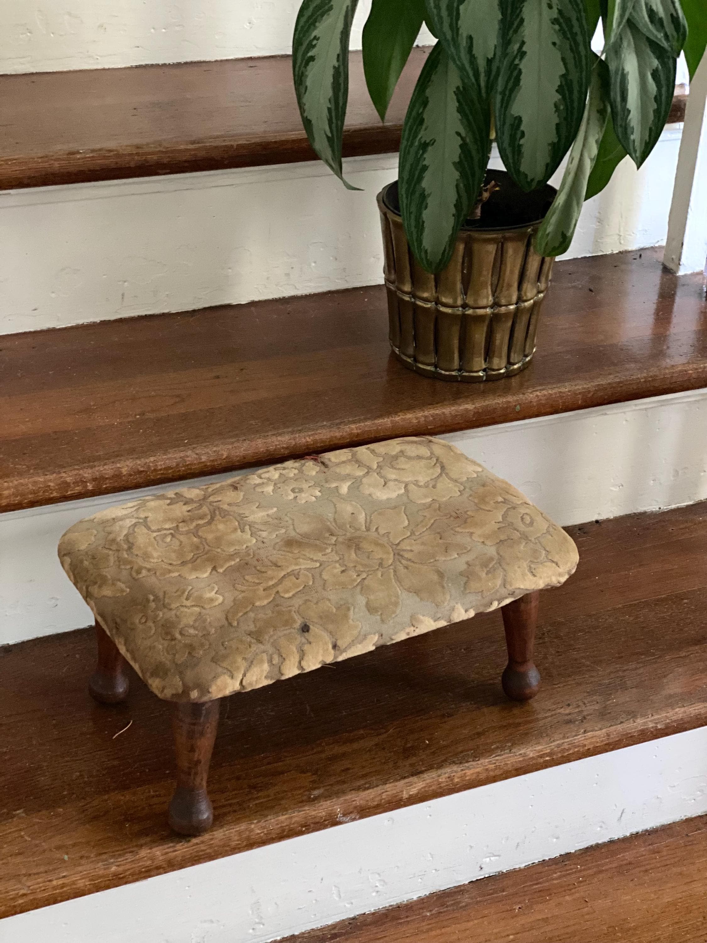 Antique footstool - Etsy 日本