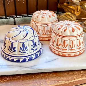 Fabulous Set of 3 Italian Bassano Molds