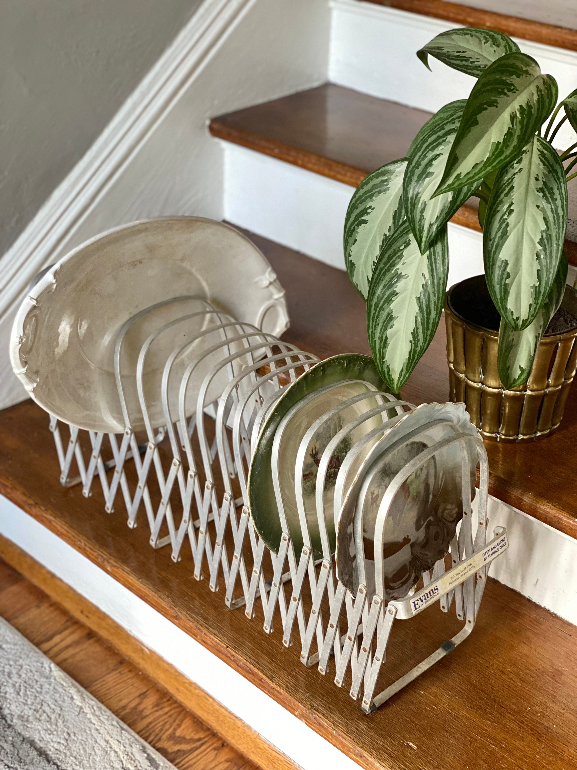 Metal Plate Rack Etsy UK