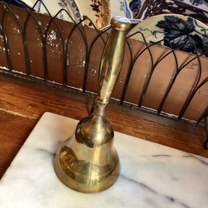 Extra Large Brass Bell FABulous Piece Etsy
