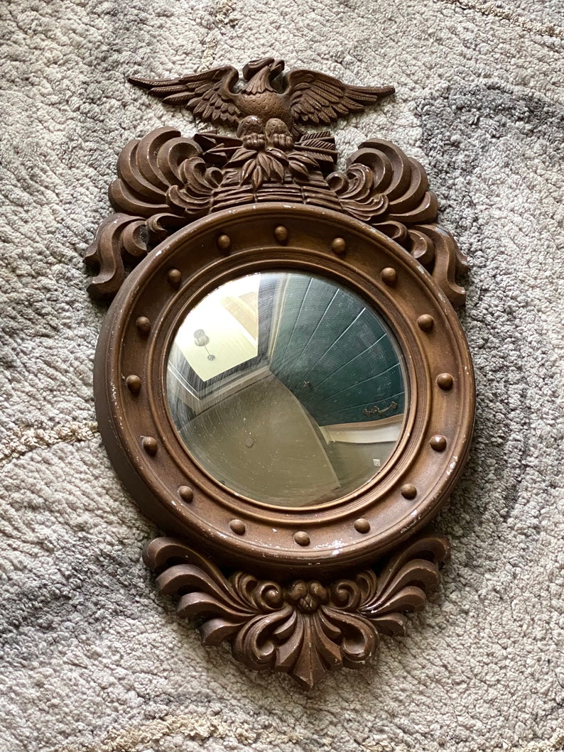 Fabulous Mid Century Federal Convex Mirror No Room This Won't Look