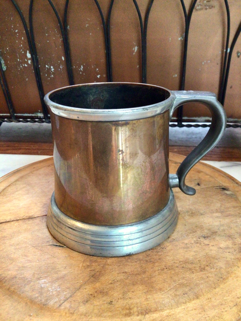 Copper /& Pewter Mug         Would be a Terrific Shaving Mug!