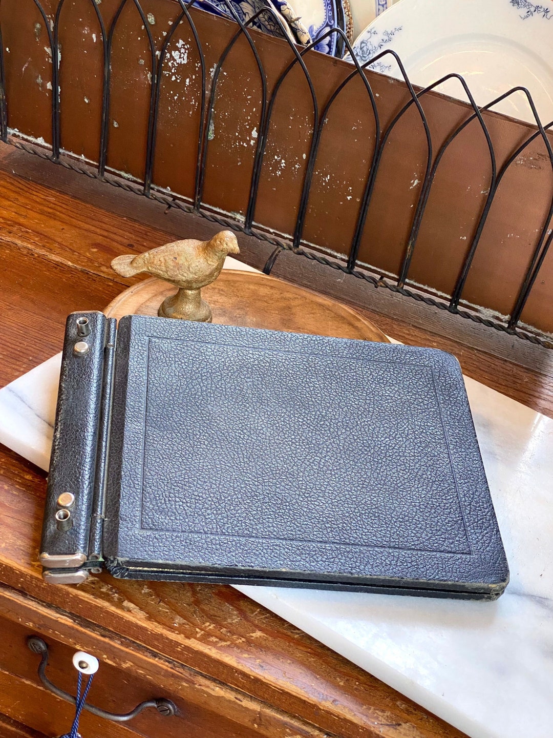 Beautiful Vintage Ledger Record Book BOORUM & PEASE Lots of Etsy