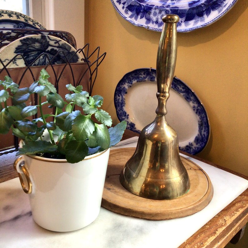 Extra Large Brass Bell FABulous Piece Etsy