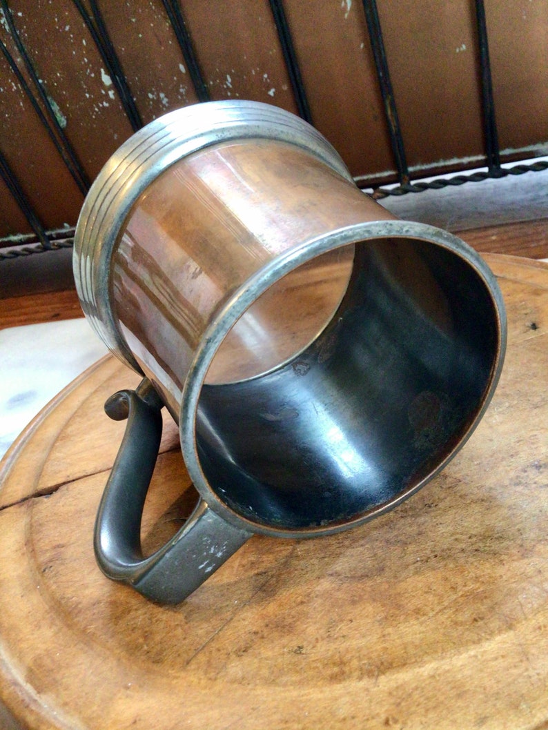 Copper /& Pewter Mug Would be a Terrific Shaving Mug!