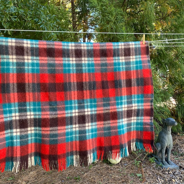 Tartan Blanket Etsy