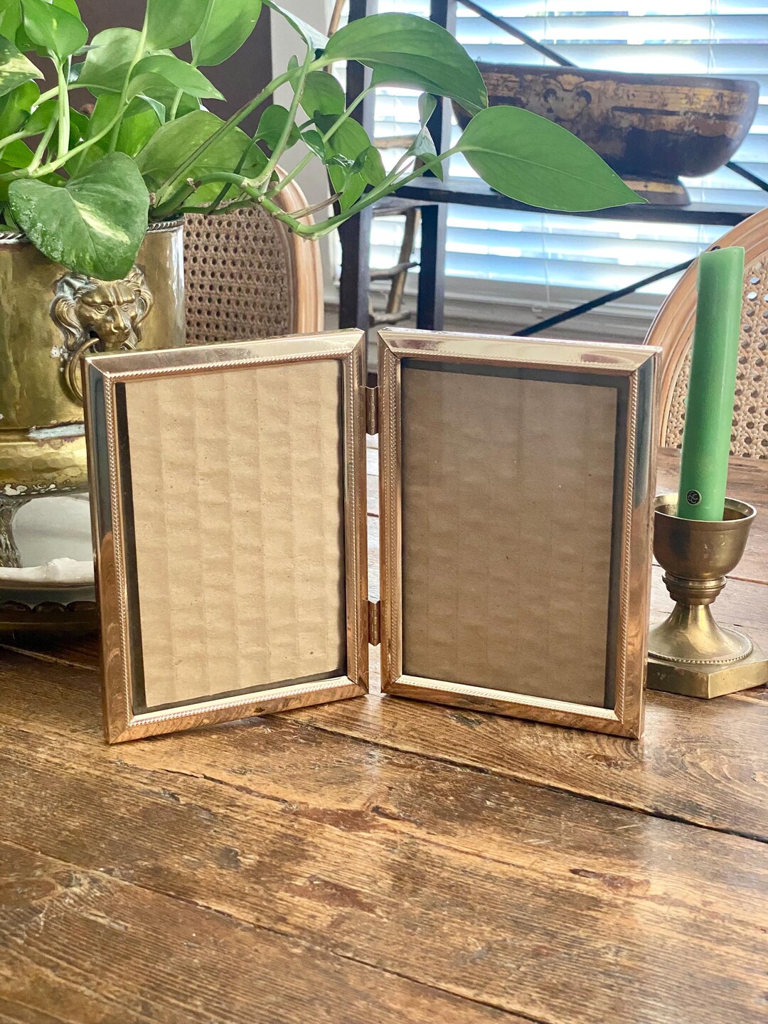 Beautiful Vintage Brass Photo Frame Picture Frame Etsy — free download