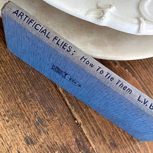 Terrific Gift Book   Artificial Flies How to Tie Them  1956     Vintage Decor for a Dreamy Vacation Home!    Hardcover