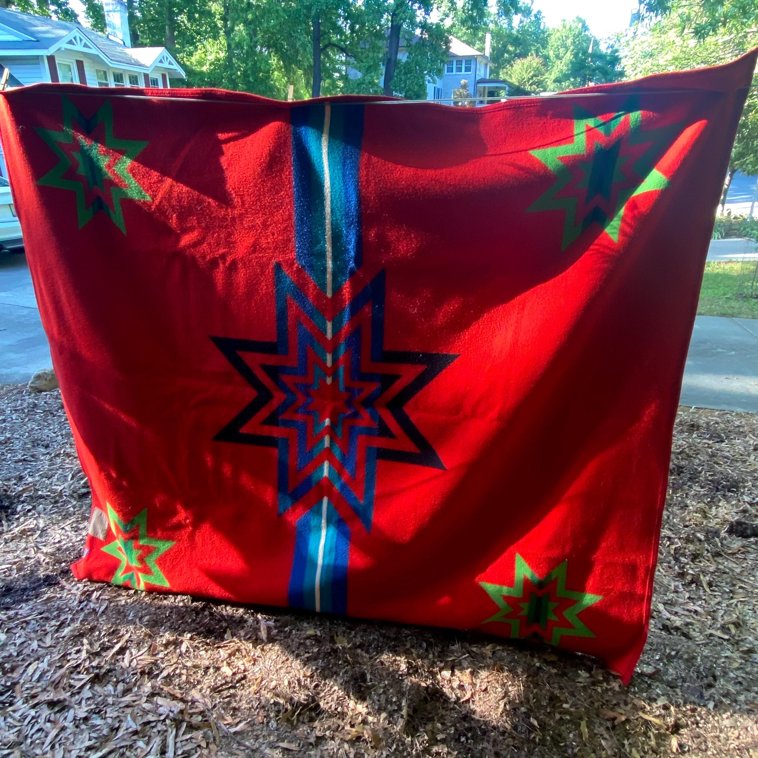 Vintage Pendleton Woolen Mills Beaver State Sioux Star Wool