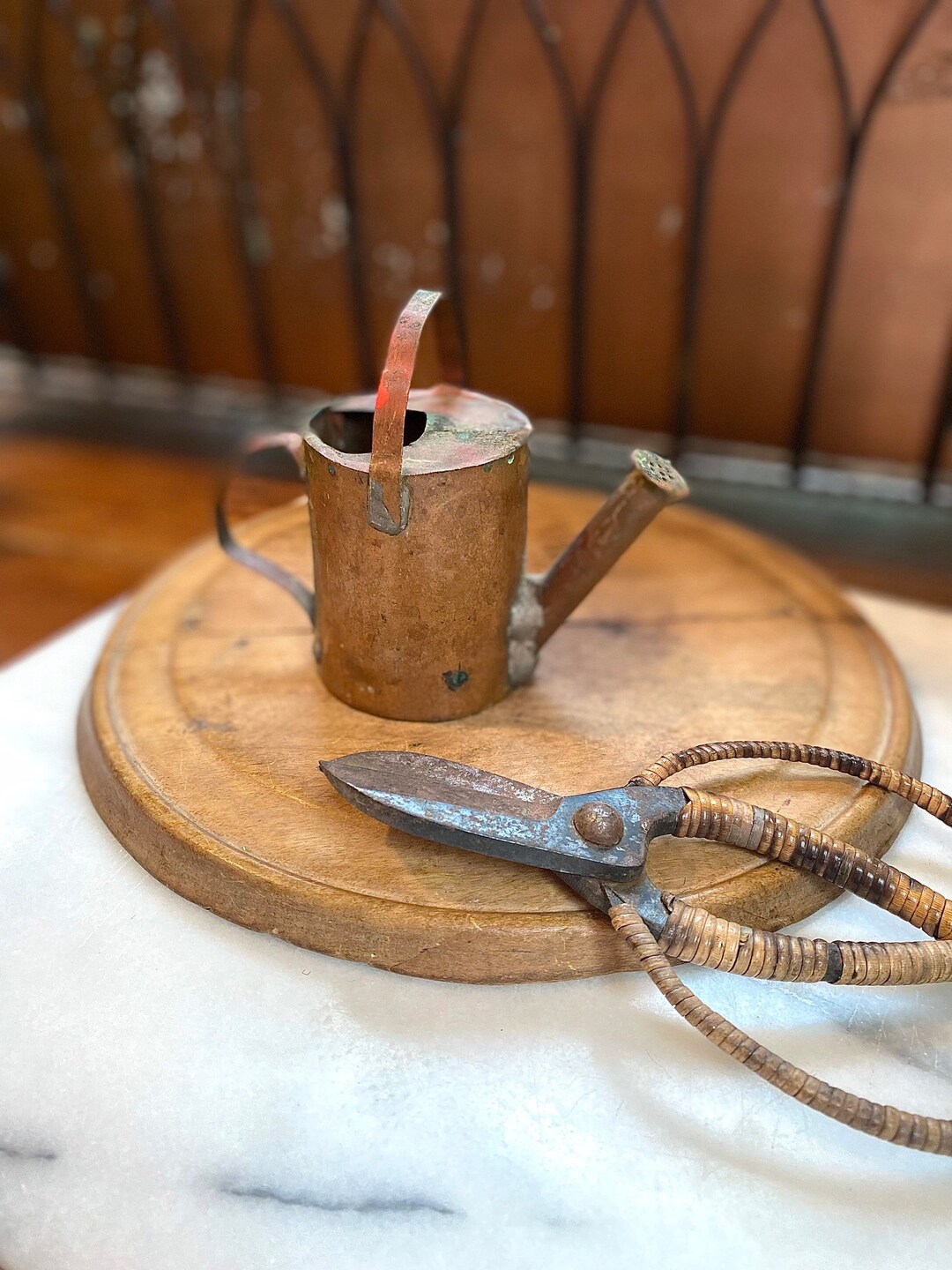 Handmade Copper Watering Can Shelfie Etsy
