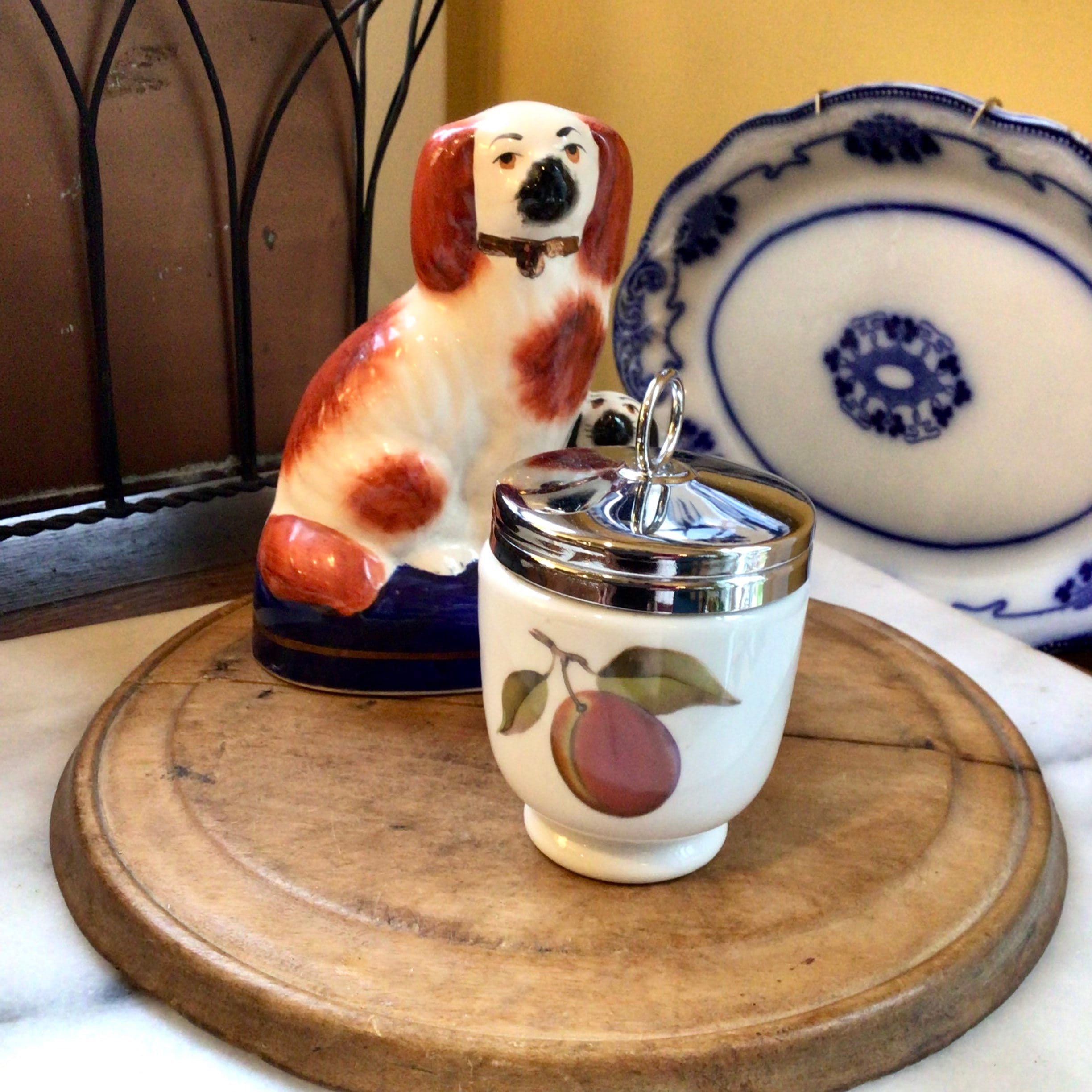 Royal Worcester Porcelain Egg Coddler - Etsy