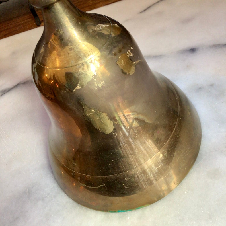 Extra Large Brass Bell FABulous Piece Etsy