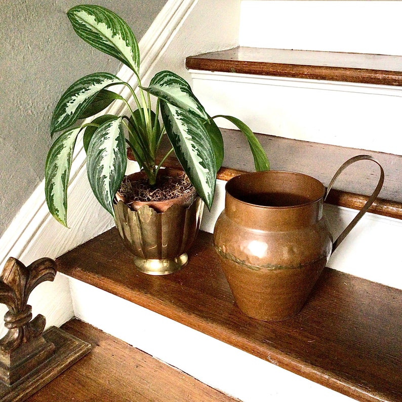 Hammered Copper Water Pitcher Watering Can Hammered Copper Water Pitcher Watering Can