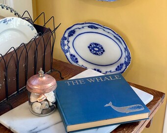 THE WHALE Book       1977       Vintage Decor for a DREAMY Vacation Home!    Hardcover