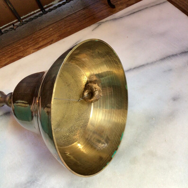Extra Large Brass Bell FABulous Piece Etsy