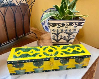 ドイツアンティーク　手描プレート 1960年～70年代頃 ドイツ製 Villeroy & Boch 26.5cm プレート お