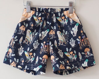 Girls shorts sewing pdf pattern quick sew