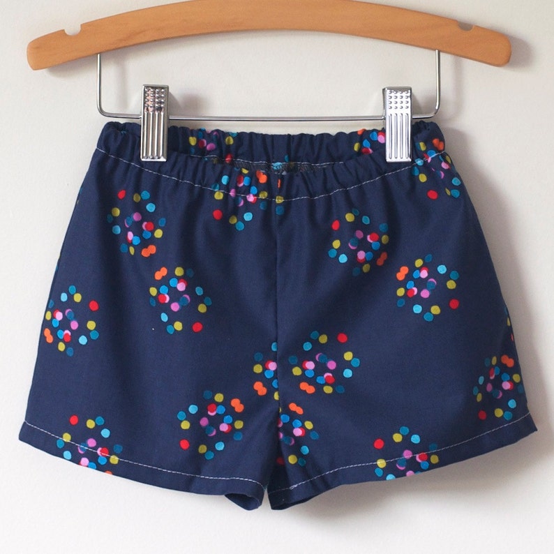 Basic Shorts Pdf Sewing Pattern. Unisex, 3 Lengths, 3 Finishing Options