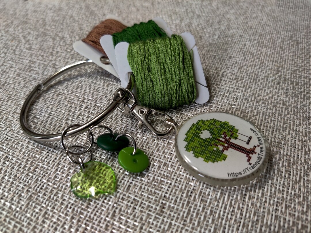 Floss Keeper Floss Bobbin Ring Tree Thread Keeper Tree Etsy