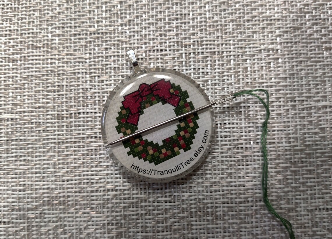 Floss Keeper Floss Bobbin Ring Thread Keeper Wreath Floss Ring