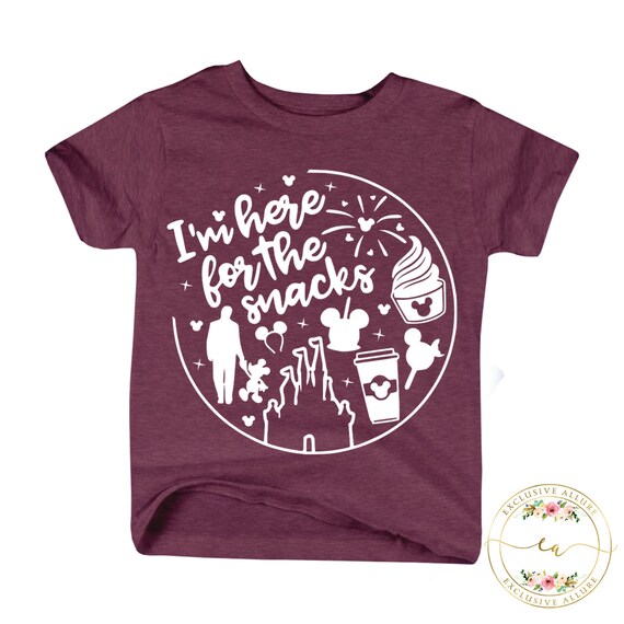 disney food shirt