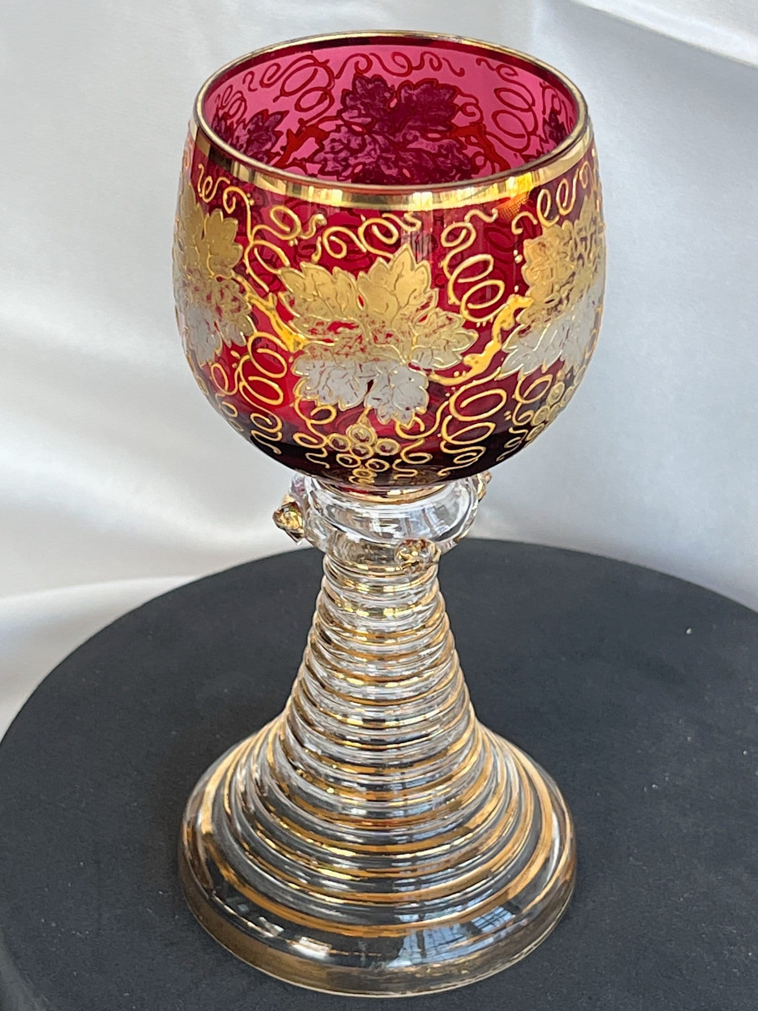 Antique Moser Glass - Etsy