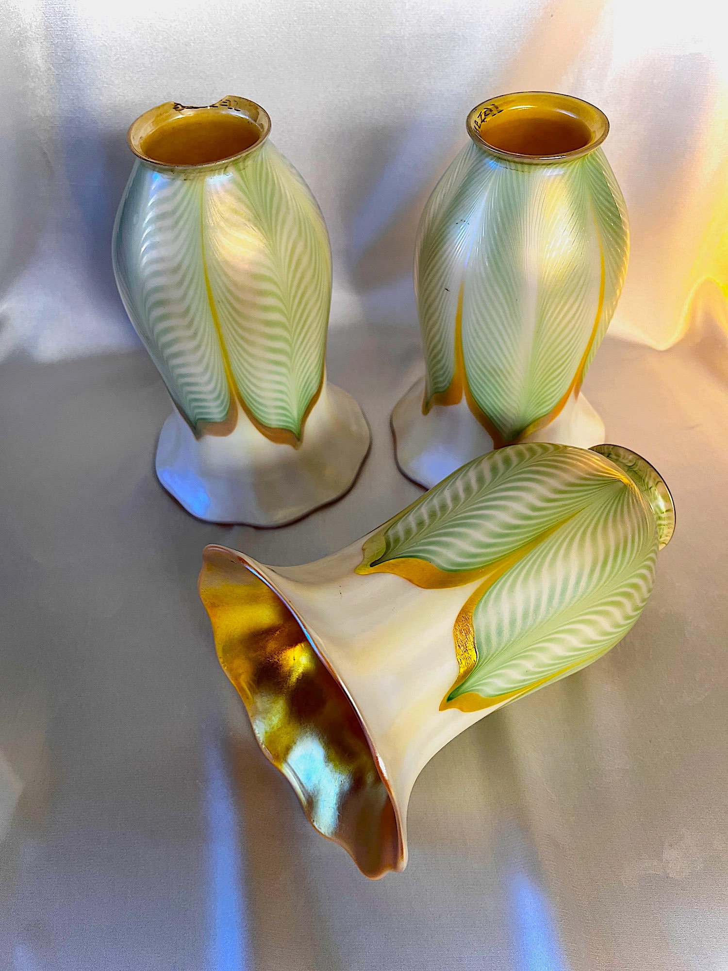 Art glass cheap lamp shades
