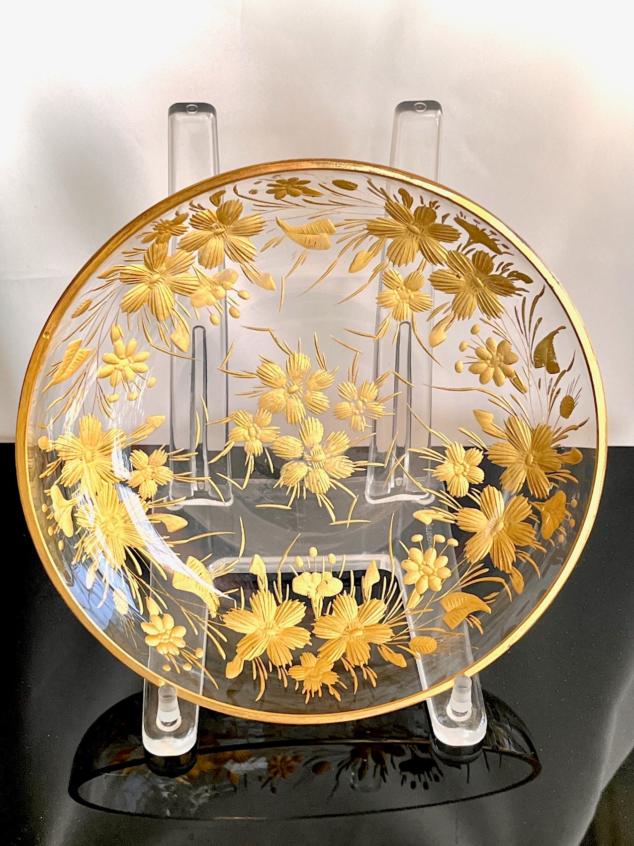 Moser Glass Plates - Etsy