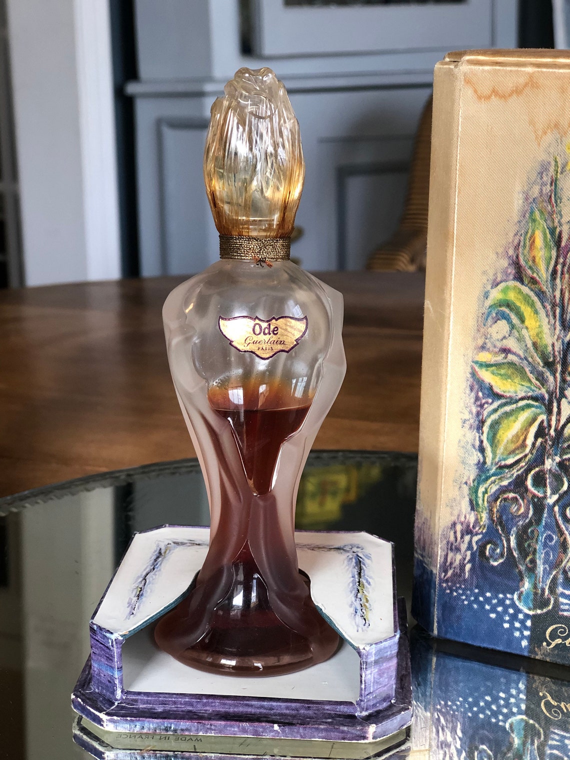 Vintage GUERLAIN ODE PERFUME Bottle in Box 6 Sealed | Etsy