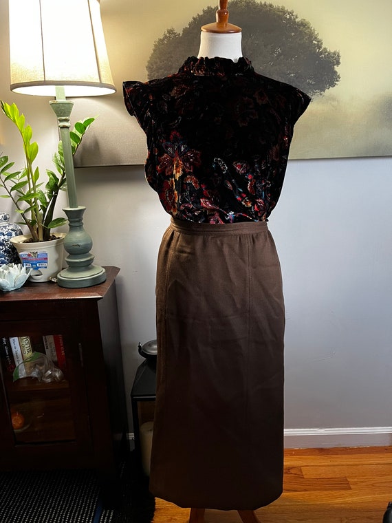 70’s 80’s era wool skirt