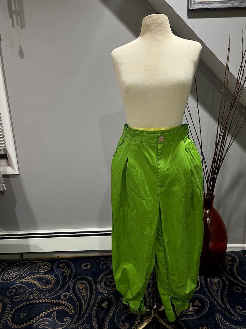 Free People Key Lime Green pants afbeelding 1