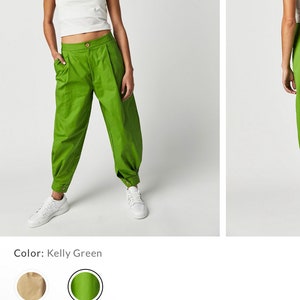 Free People Key Lime Green pants afbeelding 4