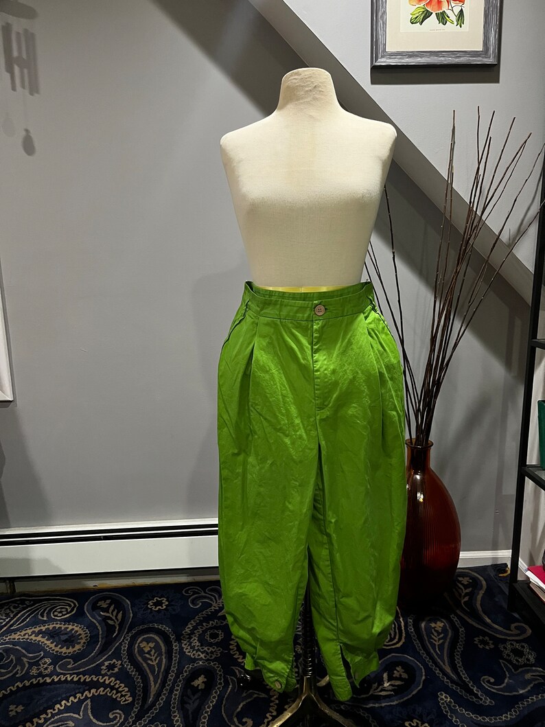 Free People Key Lime Green pants afbeelding 2