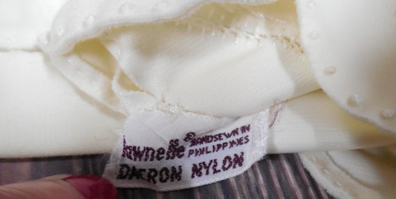 Dawnelle Ladies Gloves/Vintage Ladies Cream Glove… - image 6