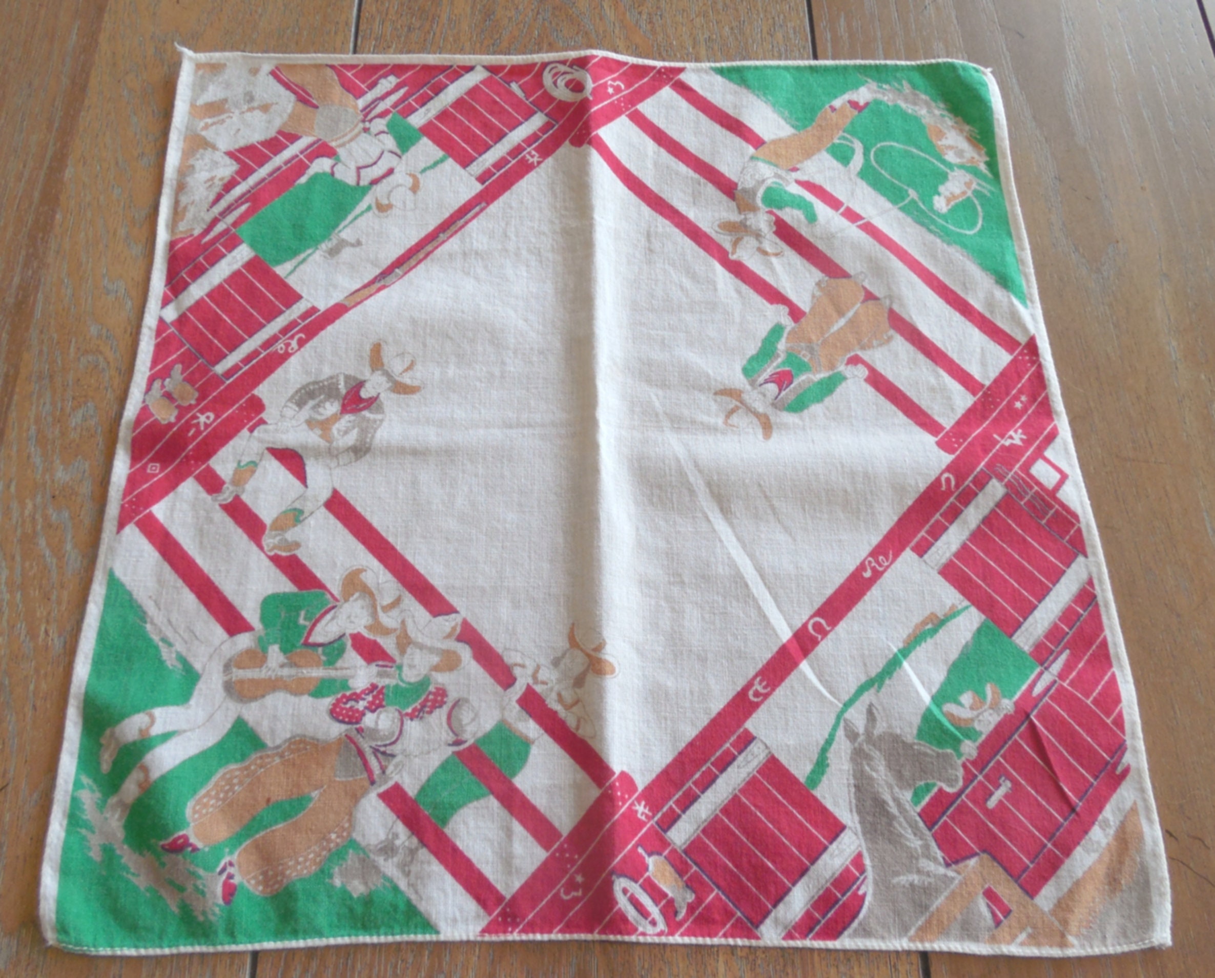 Cowboy Handkerchief Designs