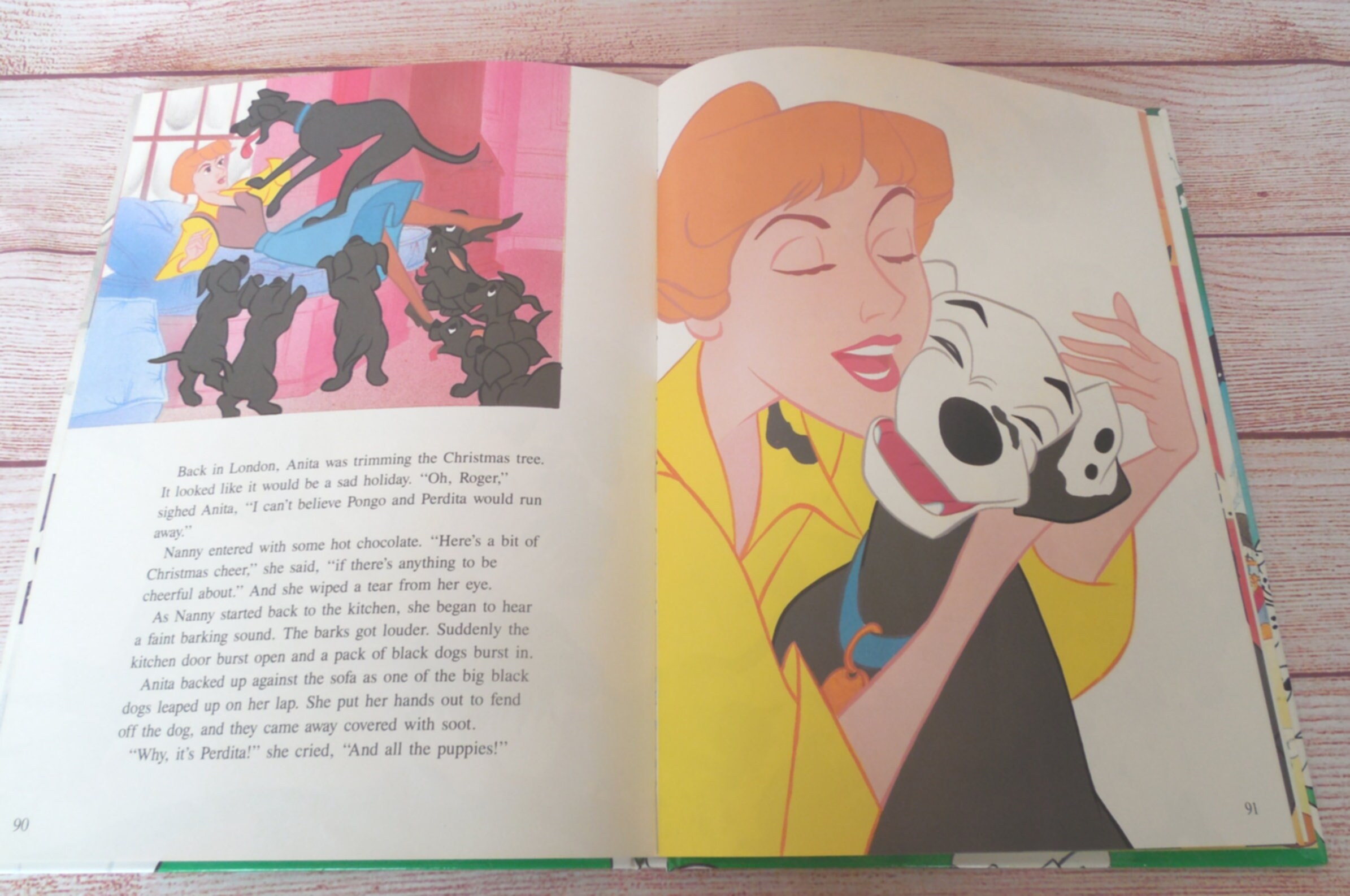 Vintage 101 Dalmatians/1989/Hardcover/Large Book/Walt Disney | Etsy