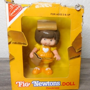 Vintage Fig Newton ~ Cookie Doll ~ Nabisco 1983 ~ COLLECTIBLE