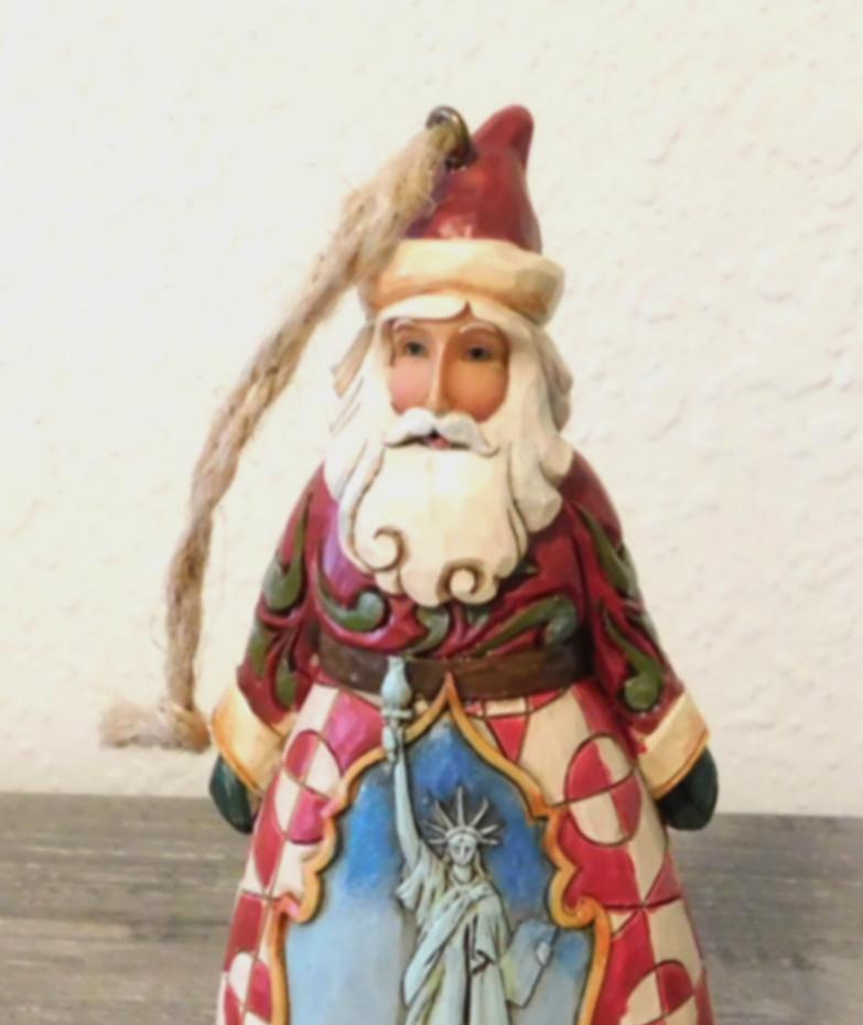 Jim Shore Santa - Etsy