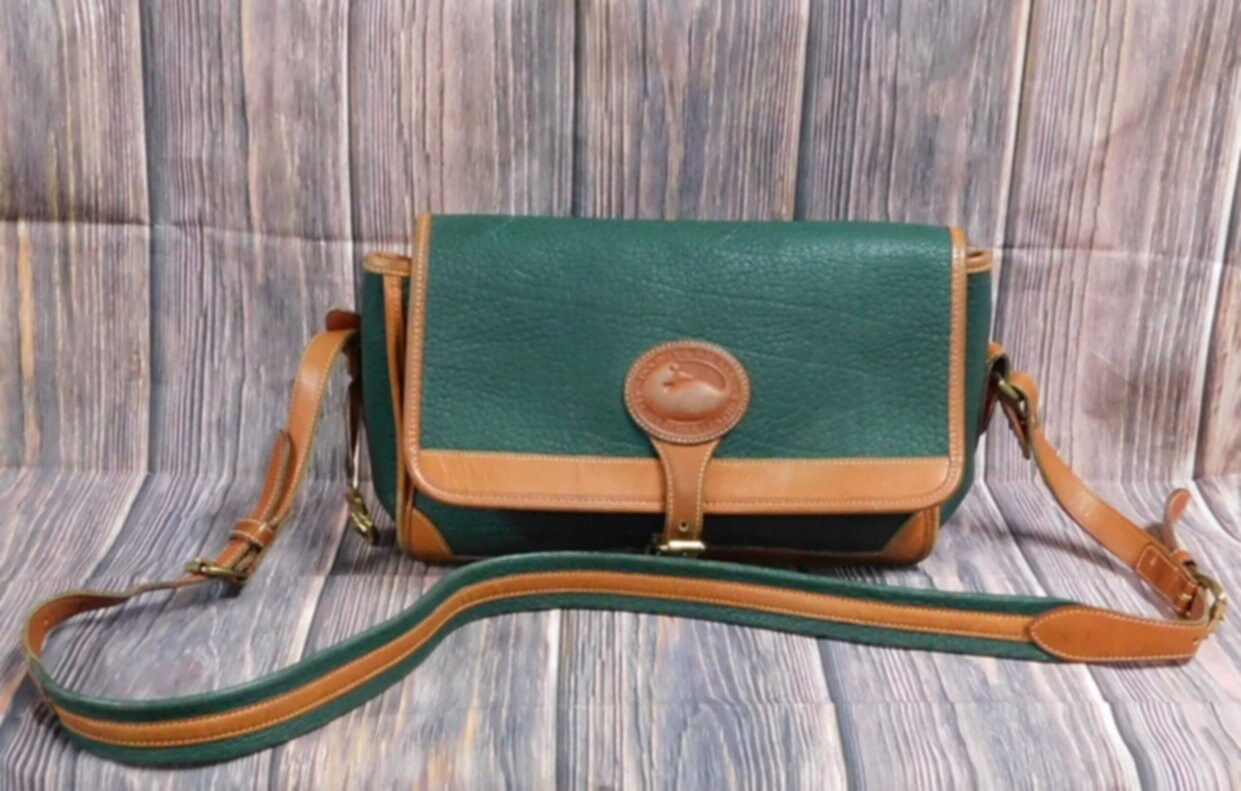 Vintage Dooney Bourke Bag Retro Large Shoulder Bag -  Singapore