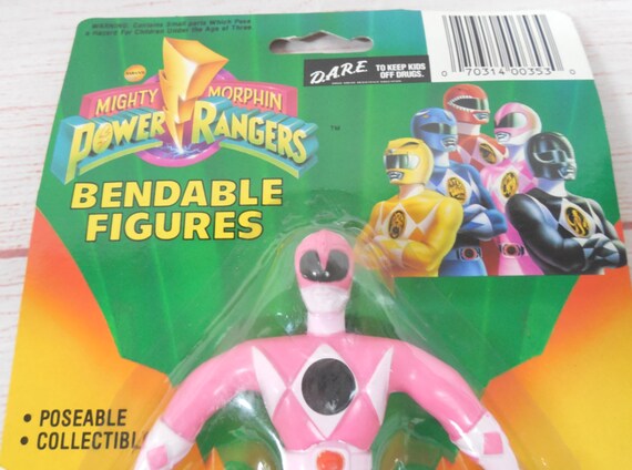 1993 Mighty Morphin Power Rangers Bendable Figure Red Jason New In Package 