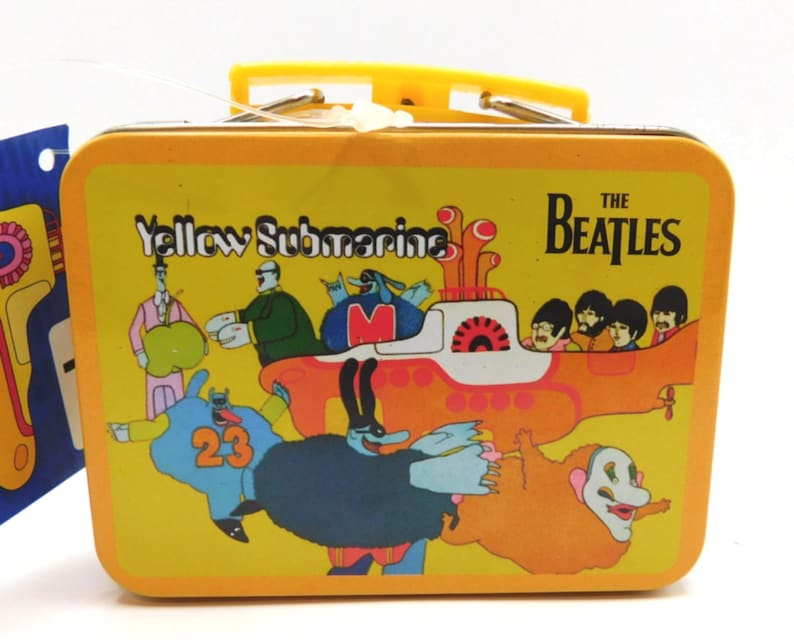 Kurt Adler Beatles Lunchbox Ornaments