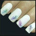 Nail Decal Feather Nail Art 20 Peacock Feather Water Slide Decals Fingernail Decals Nail Tattoos