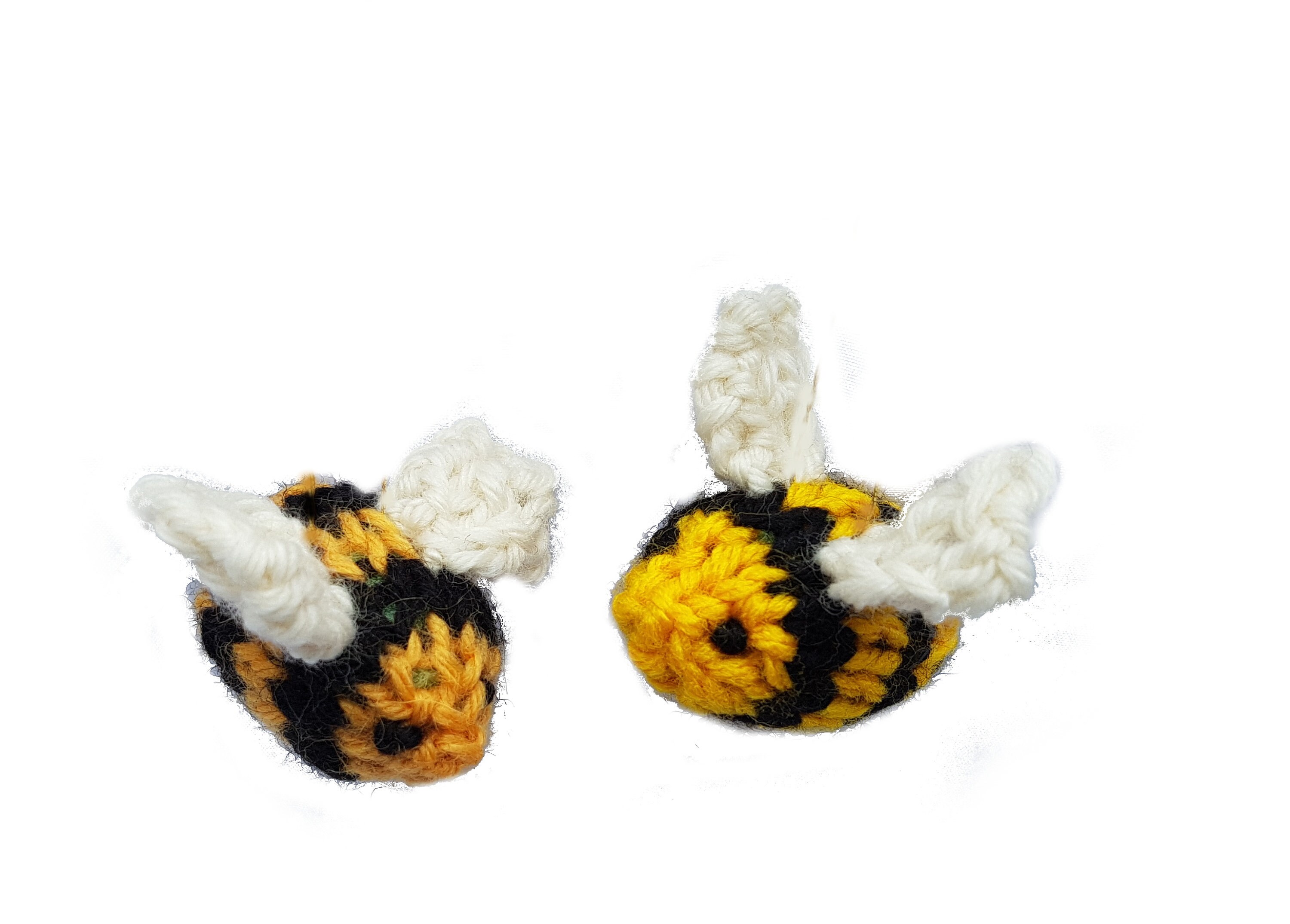 Knitted Tiny Bee and Bunny Ornaments, PDF Knitting Pattern - Etsy