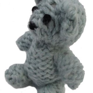 Knitted Tiny Teddy Bear Pattern, DIY Amigurumi (PDF Pattern) image 3