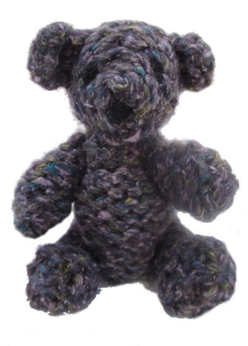 Knitted Tiny Teddy Bear Pattern, DIY Amigurumi (PDF Pattern) image 4