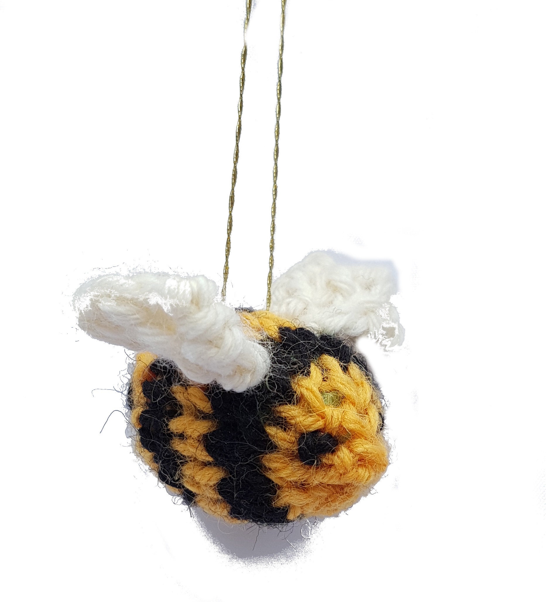 Knitted Tiny Bee and Bunny Ornaments, PDF Knitting Pattern - Etsy