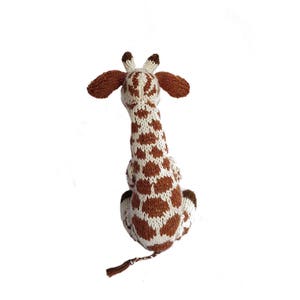 Knitted Giraffe, PDF Pattern, Knitting Pattern, DIY, Knitted Giraffe, Stuffed Animal, Hand Knit Toy, Plushie, Cute Giraffe Toy, baby shower image 5