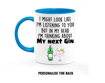 GIN MUG - Personalised Gin Mug
