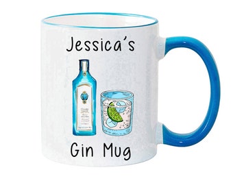 GIN MUG - Personalised Gin Mug